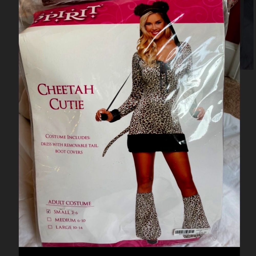 Cheetah Cutie Costume Women's Small